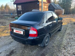 2010 Lada (ВАЗ) Kalina I, чёрный, 380000 рублей, вид 3