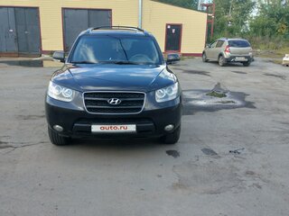 2008 Hyundai Santa Fe II, чёрный, 1285000 рублей, вид 2