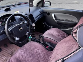 2010 Chevrolet Aveo I Рестайлинг, красный, 420000 рублей, вид 5