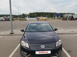 2012 Volkswagen Passat B7, чёрный, 1330000 рублей, вид 2