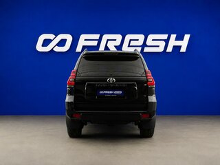 2018 Toyota Land Cruiser Prado 150 Series Рестайлинг 2, чёрный, 4678196 рублей, вид 4