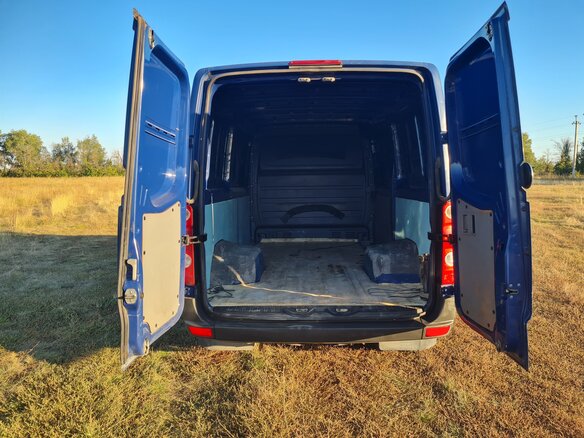 2012 Volkswagen Crafter, синий, 1650000 рублей - вид 6