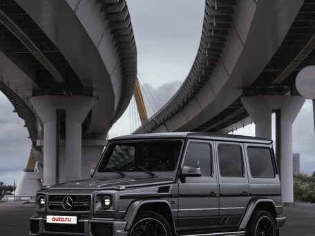 2015 Mercedes-Benz G-Класс AMG 63 AMG I (W463) Рестайлинг 2, серый, 4250000 рублей, вид 4