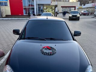 2014 Lada (ВАЗ) Priora I Рестайлинг, чёрный, 750000 рублей, вид 4