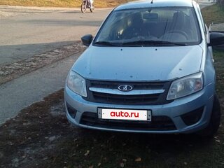 2017 Lada (ВАЗ) Granta I, голубой, 450000 рублей, вид 1
