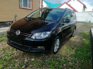 2012 Volkswagen Sharan II, чёрный, 907000 рублей, вид 1