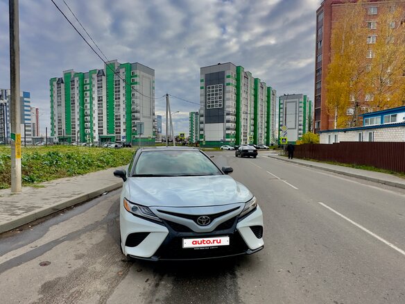 2020 Toyota Camry US Market VIII (XV70), белый, 3000000 рублей - вид 11