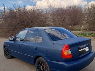 2005 Hyundai Accent ТагАЗ II, синий, 310000 рублей, вид 5