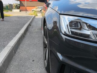 2019 Audi A4 V (B9), серый, 3700000 рублей, вид 4