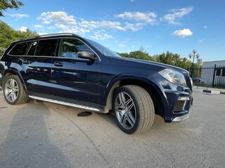 2014 Mercedes-Benz GL-Класс 350 II (X166), синий, 2950000 рублей, вид 4