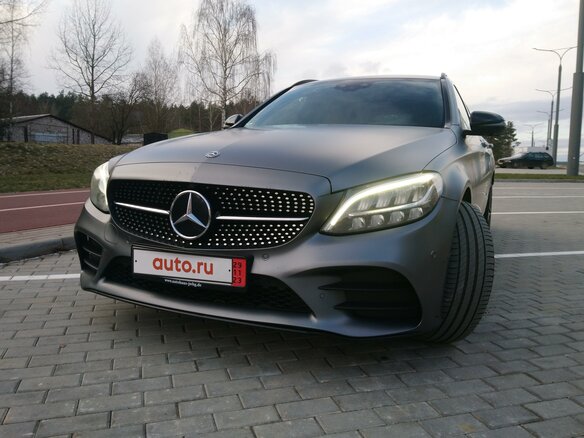 2019 Mercedes-Benz C-Класс 200 d IV (W205) Рестайлинг, серый, 2380000 рублей - вид 3