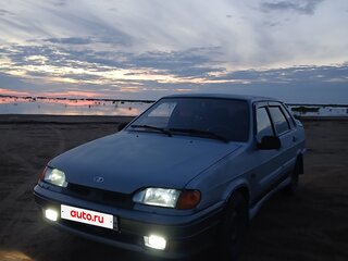 2004 Lada (ВАЗ) 2115, серебристый, 90000 рублей, вид 1
