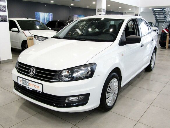 2018 Volkswagen Polo V Рестайлинг, белый - вид 5