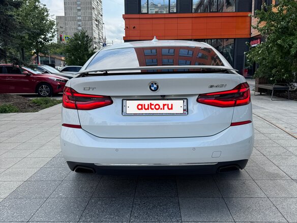 2019 BMW 6 серии Gran Turismo 640i IV (G32), белый, 3900000 рублей - вид 5