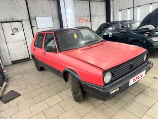 1990 Volkswagen Golf II, красный, 60000 рублей, вид 5
