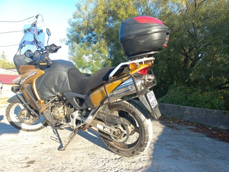 1999 Honda XL1000V Varadero, золотистый, 370000 рублей, вид 5