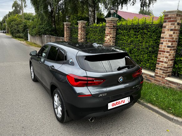 2020 BMW X2 xDrive18d I (F39), серый - вид 20