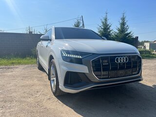 2020 Audi Q8 45 TDI I (4M), белый, 6500000 рублей, вид 2