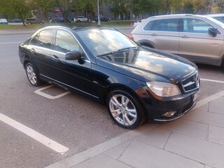 2009 Mercedes-Benz C-Класс 200 III (W204), чёрный, 740000 рублей, вид 1