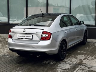 2017 Skoda Rapid I Рестайлинг, серебристый, 1359000 рублей, вид 5