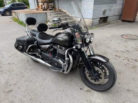 2012 Triumph Thunderbird Storm, серый, 900000 рублей, вид 2