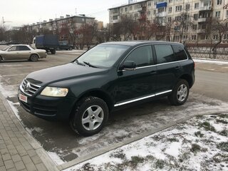 2003 Volkswagen Touareg I, зелёный, 950000 рублей, вид 1