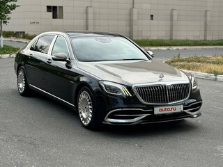 2019 Mercedes-Benz Maybach S-Класс 450 I (X222) Рестайлинг, чёрный, 10000000 рублей, вид 3