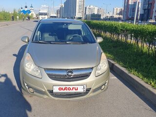 2007 Opel Corsa D, золотистый, 450000 рублей, вид 1