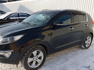 2012 Kia Sportage III, чёрный, 1820000 рублей, вид 4