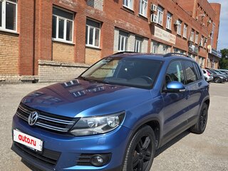 2011 Volkswagen Tiguan I Рестайлинг, синий, 1075000 рублей, вид 1