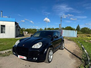 2003 Porsche Cayenne S I (955), синий, 750000 рублей, вид 3