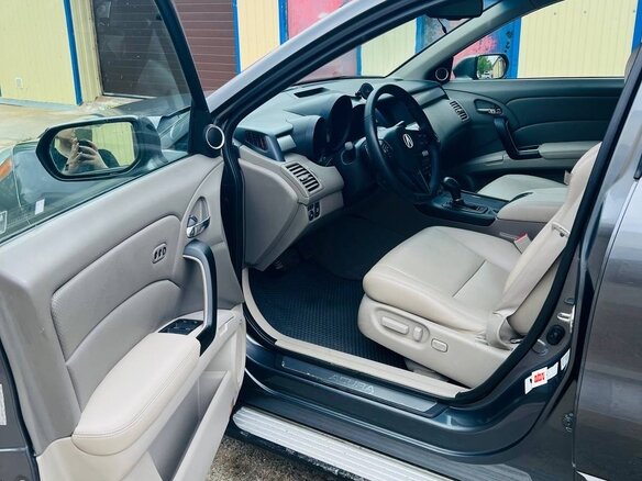2008 Acura RDX I, серый, 1250000 рублей - вид 9