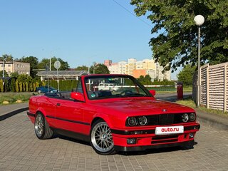 1992 BMW 3 серии 318i II (E30), красный, 2110708 рублей, вид 1