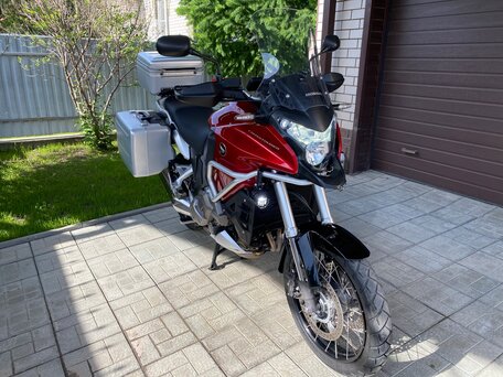 2014 Honda VFR 1200X (Crosstourer), красный, 1360000 рублей, вид 4