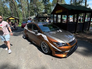 2013 SEAT Leon III, красный, 1100000 рублей, вид 4