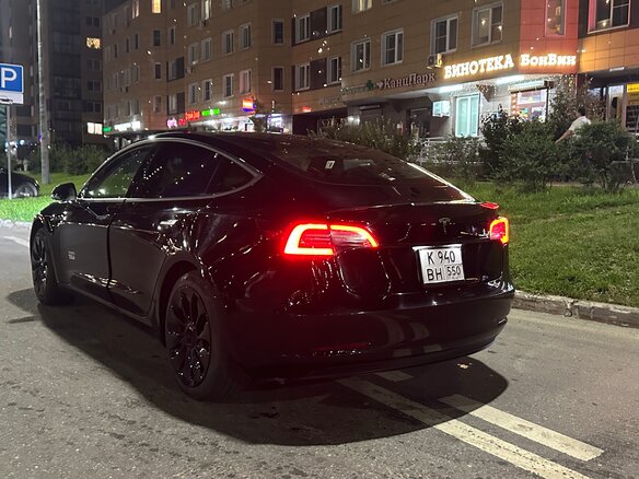 2018 Tesla Model 3 Long Range I, чёрный, 2490000 рублей - вид 7