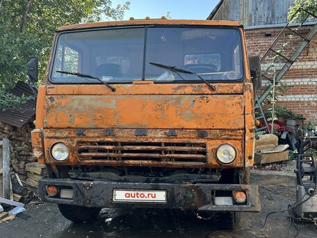 1986 КамАЗ 5511, жёлтый, 400000 рублей, вид 1