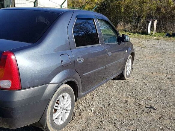 2007 Renault Logan I, серый - вид 2