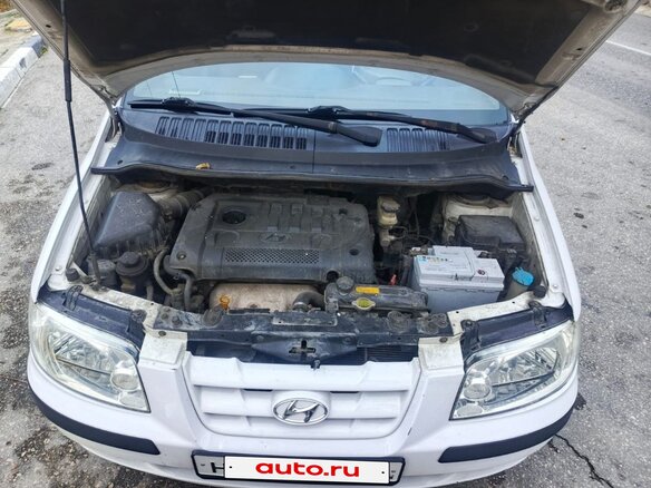 2005 Hyundai Matrix I Рестайлинг, белый, 480000 рублей - вид 12