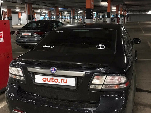 2008 Saab 9-3 II Рестайлинг, чёрный - вид 14