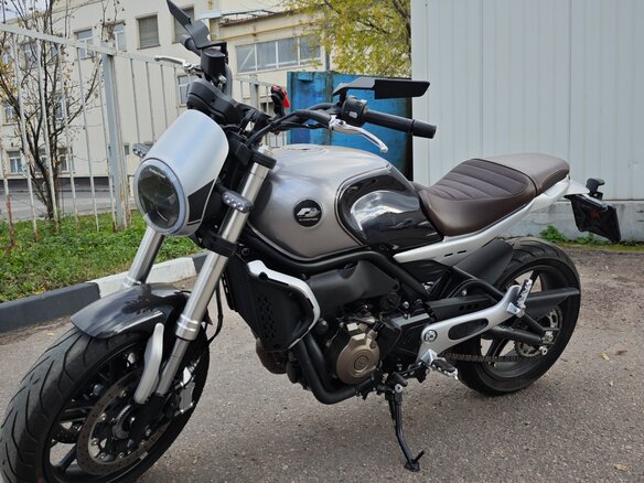 2023 QJMotor SRV 550, чёрный, 400000 рублей - вид 2