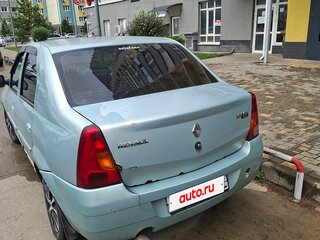 2007 Renault Logan I, зелёный, 300000 рублей, вид 5