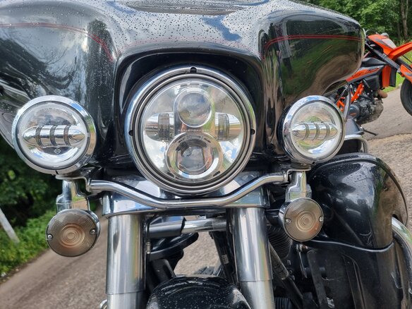 2009 Harley-Davidson Electra Glide, чёрный, 1200000 рублей - вид 9