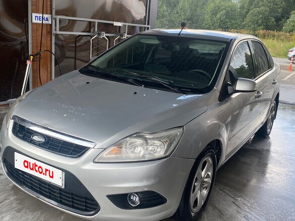 2007 Ford Focus II, серебристый