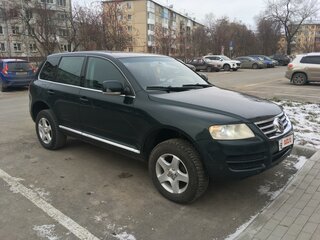 2003 Volkswagen Touareg I, зелёный, 950000 рублей, вид 2