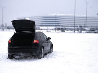 2007 Audi A3 II (8P) Рестайлинг 1, чёрный, 850000 рублей, вид 4