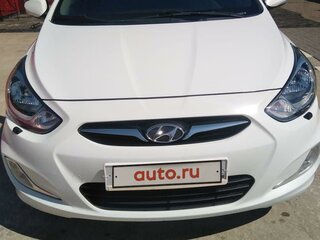 2012 Hyundai Solaris I, белый, 870000 рублей, вид 1