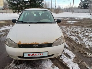 2011 Lada (ВАЗ) Kalina I, белый, 215000 рублей, вид 1