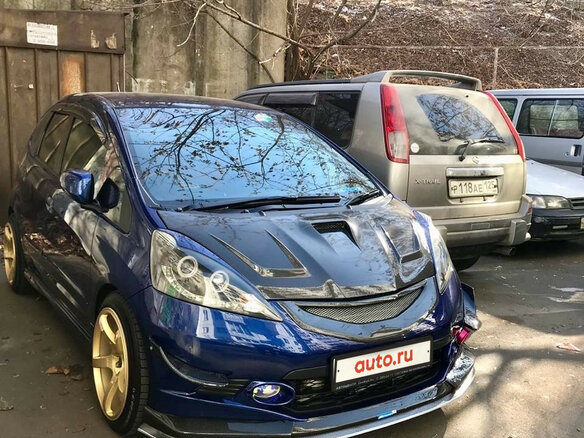 2010 Honda Fit II, синий - вид 10