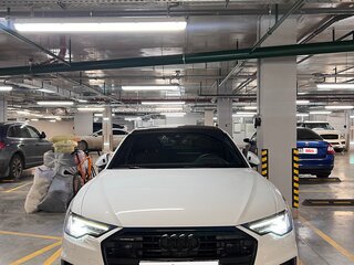 2019 Audi A6 45 TDI V (C8), белый, 4650000 рублей, вид 2